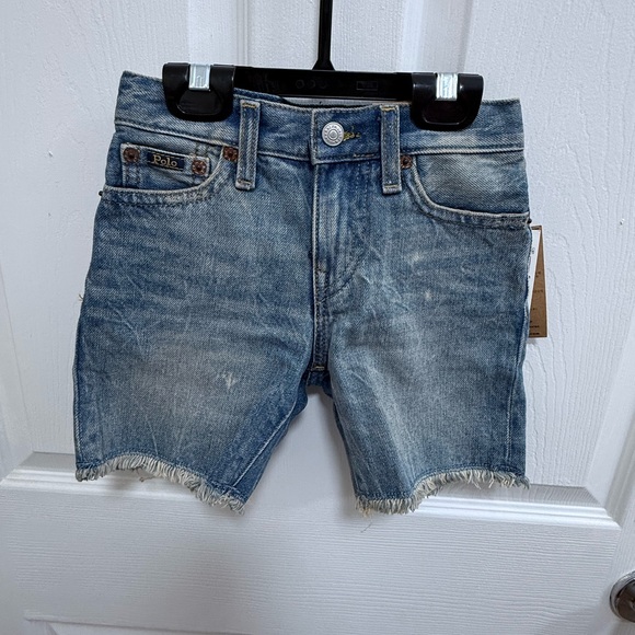 NWT Polo Ralph Lauren Sullivan Slim Cutoff Denim Shorts, Size 4 - Picture 7 of 9